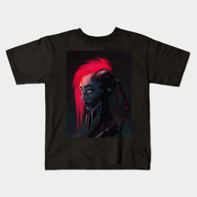 Arete, Neon Demon Kids T-Shirt by dlikt